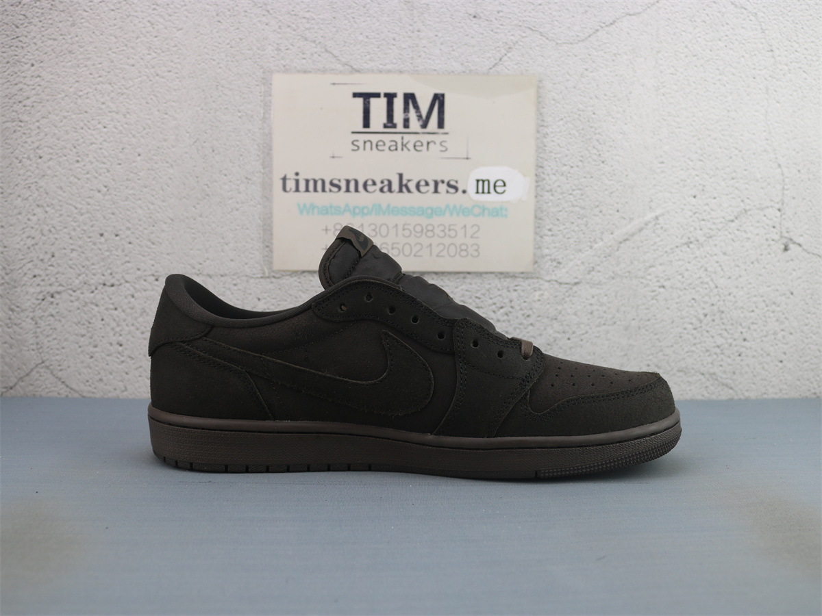 LJR Batch Travis Scott x Air Jordan 1 Low OG Velvet Brown DM7866 202